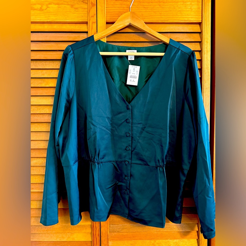 NWT J.Crew Blouse. Size 20.